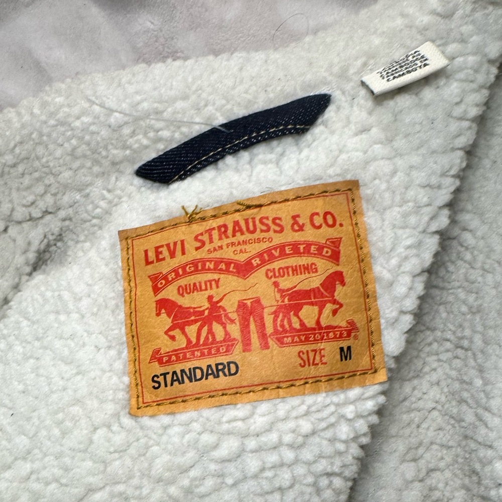 LEVI’S TYPE III SHERPA TRUCKER JACKET NWOT - Picture 7 of 7